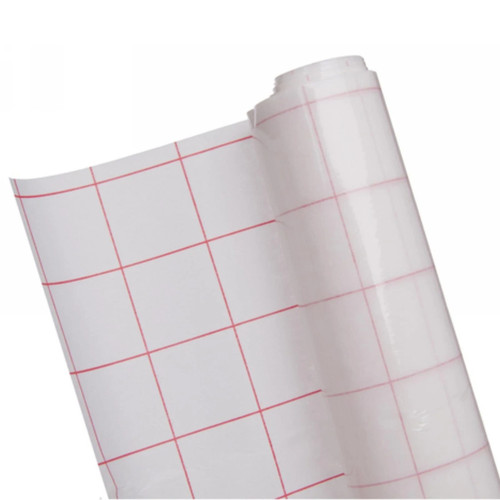 Clear sticky back plastic book - sticky,