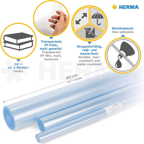 Non adhesive book cover - non-adhesive, film