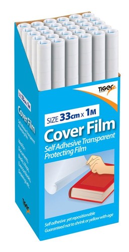 Self adhesive book cover film - adhesive,