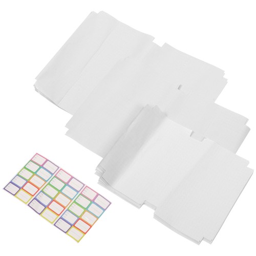 Clear book covering film self - covering,