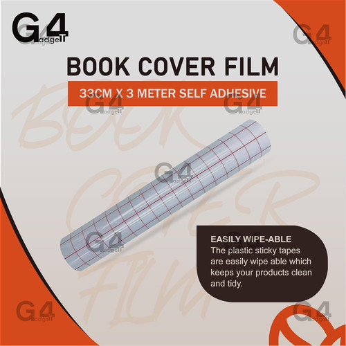 Transparent self adhesive - transparent, book