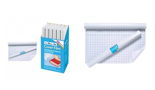 Self adhesive clear book - book, cover