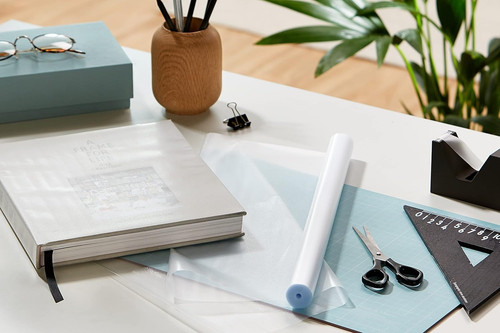 Non adhesive book cover - non-adhesive, film